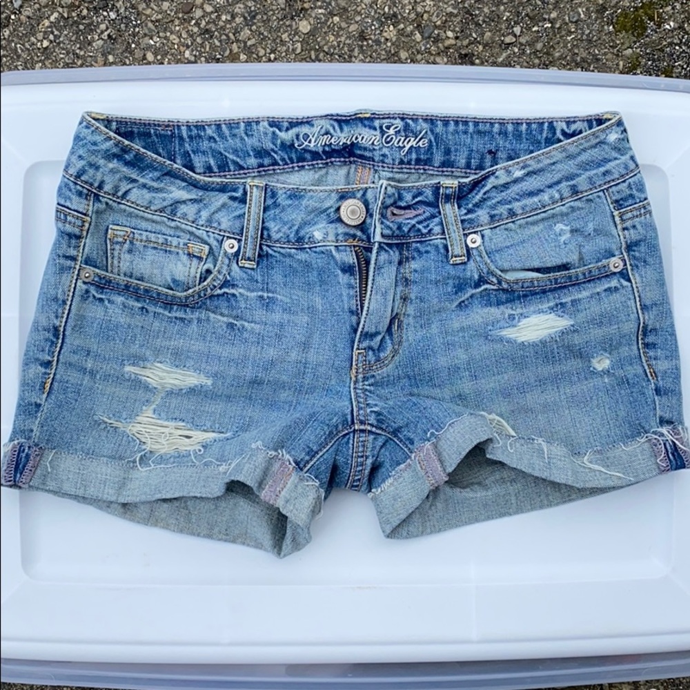 American Eagle Denim Shorts sz 4